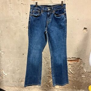 Vintage Y2K Ralph Lauren Polo Jean Classic Boot Cut Mid Rise Jeans Stretch Denim